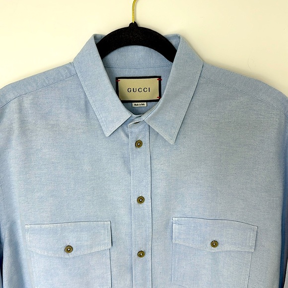 Gucci Long Sleeve Button Shirt - Picture 4 of 6